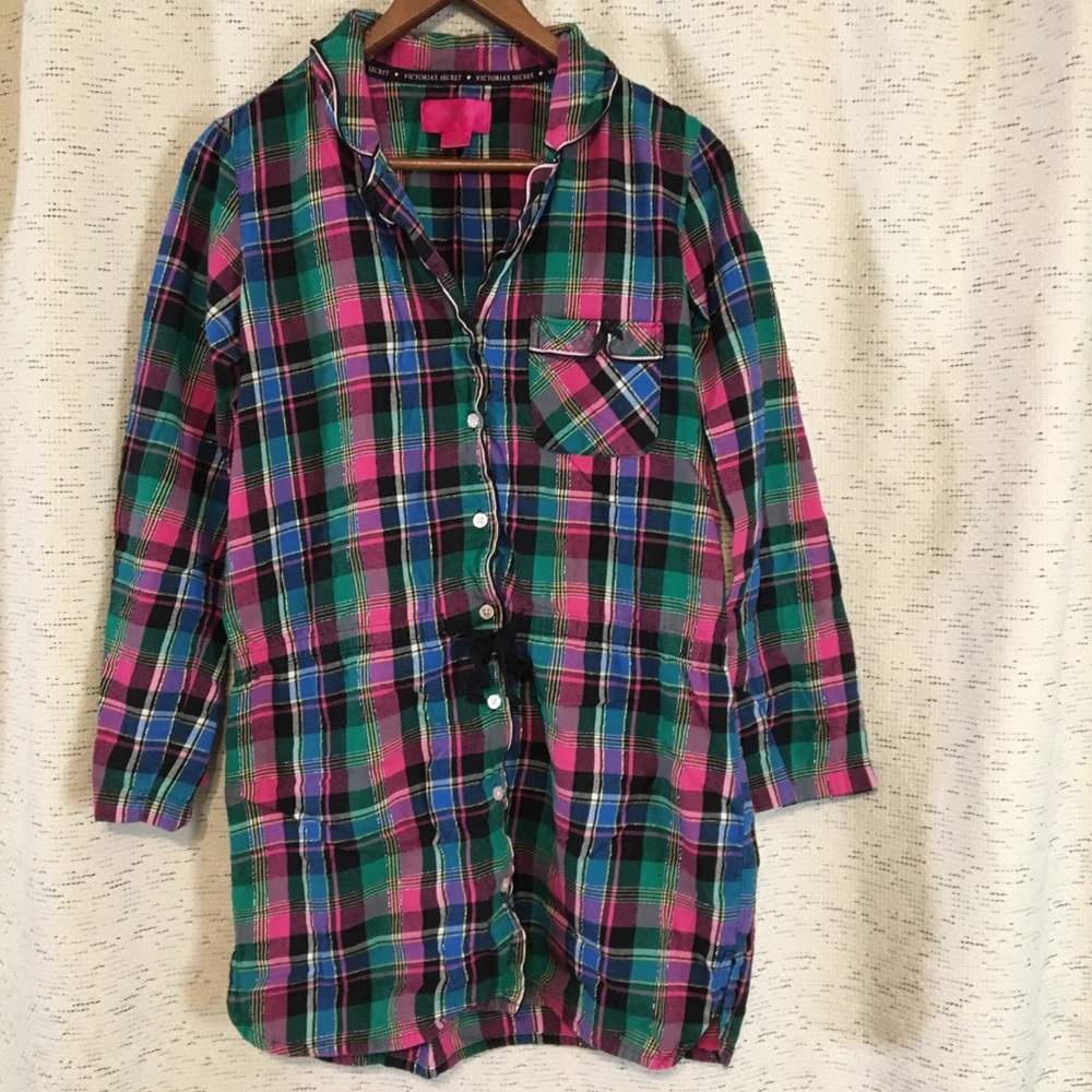 VS flannel nighty
